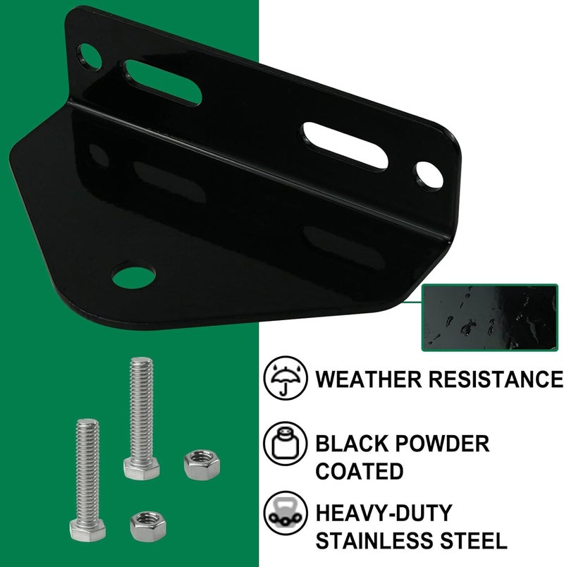 gradora Universal Towing Hitch Kit 3/4" Zero Turn Mower Hitch and 1/2" Magnetic Lawn Mower Trailer Hitch Pin (Combo Pack Green Black) - Image 3